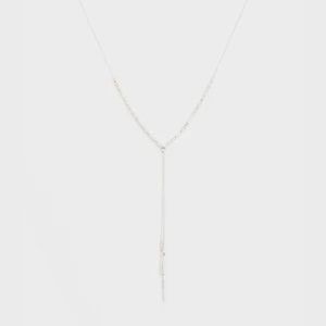 NWOT BEAUTIFUL Gorjana Silver Laguna Necklace, Adjustable